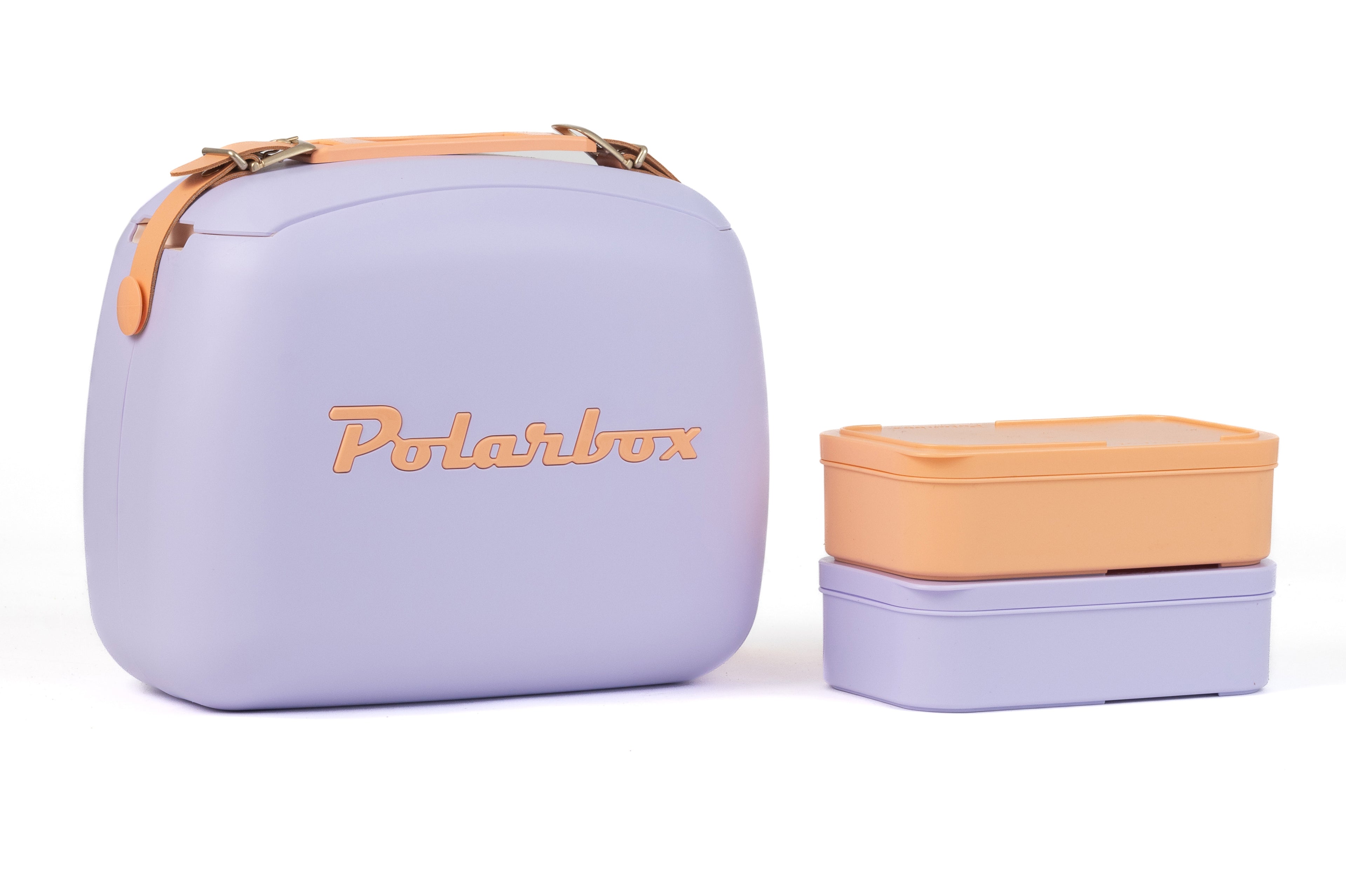 Glacière Polarbox 6L - violet - 2 boîtes à lunch incluses