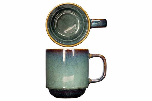 Cosy & Trendy Jade Verte Tasse 30 cl - Lot de 6