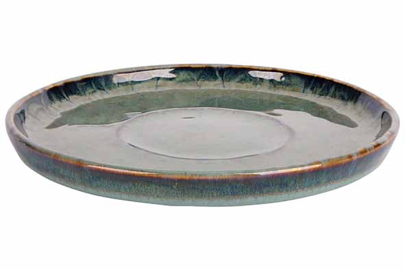 Cosy & Trendy Jade Verde Untertasse 15 cm – 6er-Set