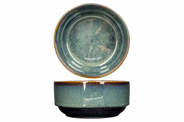 Gemütliche & trendige Jade Verde Schale 15cm - 4er Set