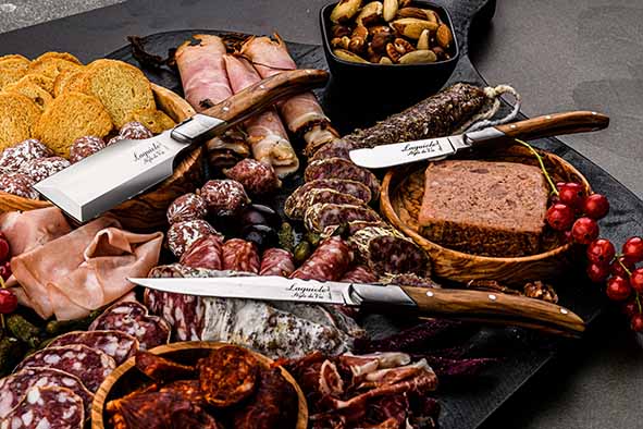 LUXURY LINE CHARCUTERIESET 3PCS OLIJF HOUT