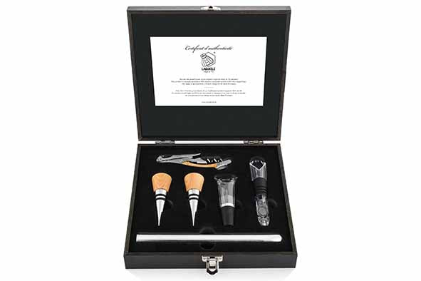 Laguiole Luxury Line Kurkentrekker Set met Accessoires – Eikenhout & RVS