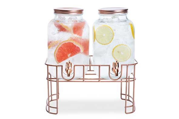 Cosy & Trendy Sapdispenser Set met Voet – 2x 3,5 Liter