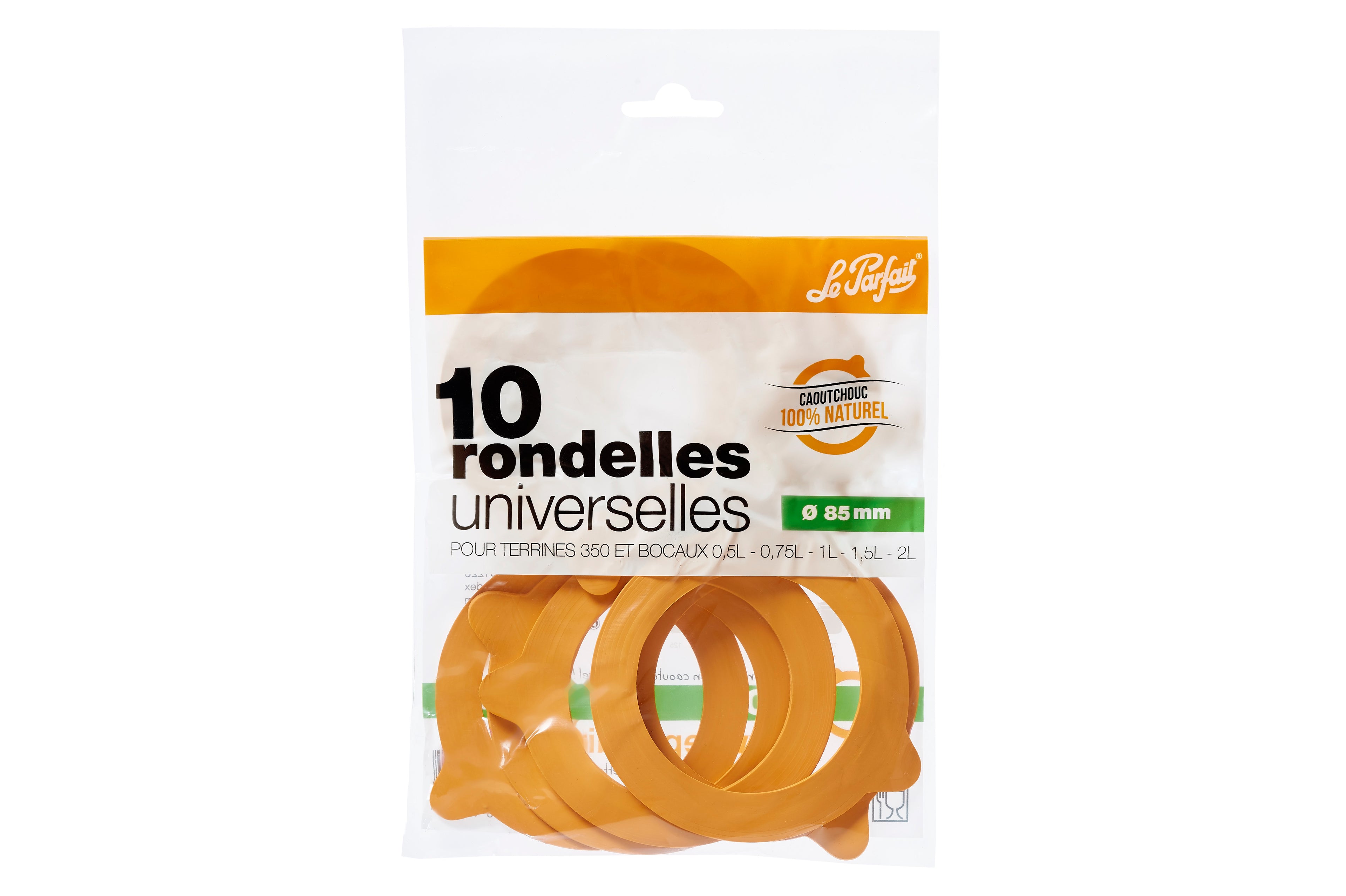 Le Parfait Super Inmaakringen Ø 85 mm – Set van 10