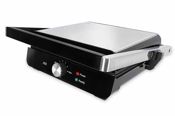 ADE - ELEKTRISCHE GRILL - REGELBARE TEMPERATUUR 180° VOUWBAAR