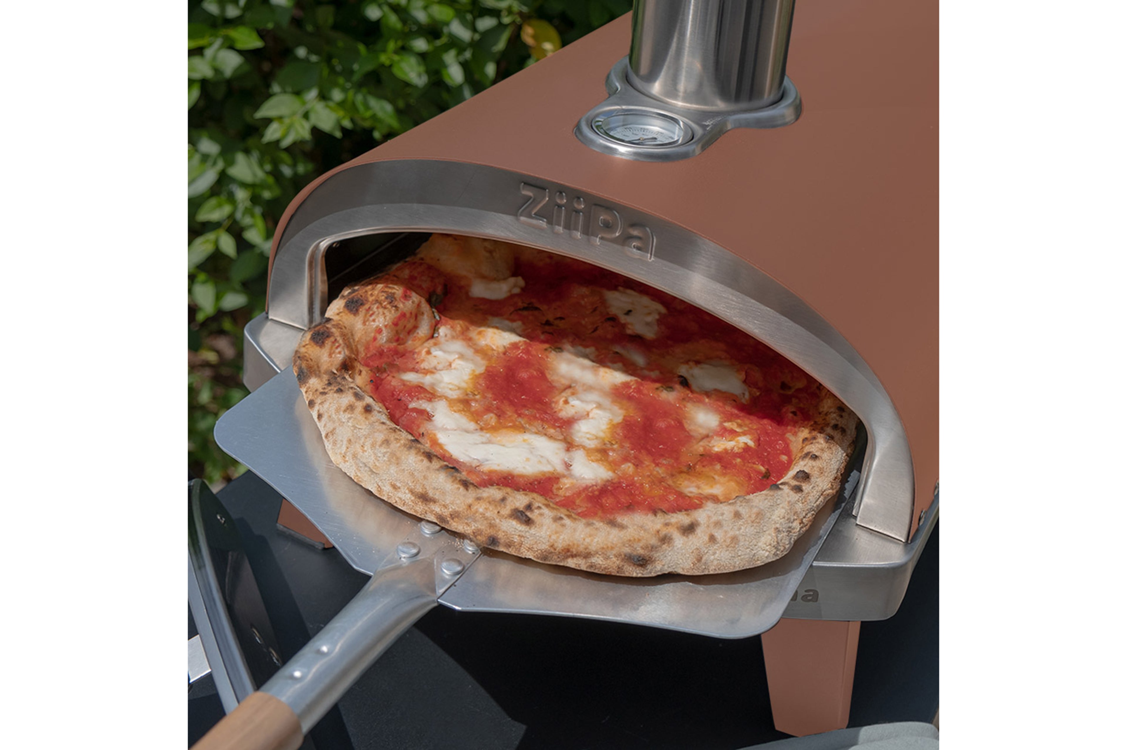 ZiiPa Piana Pizza Oven - Terracotta - Pellets