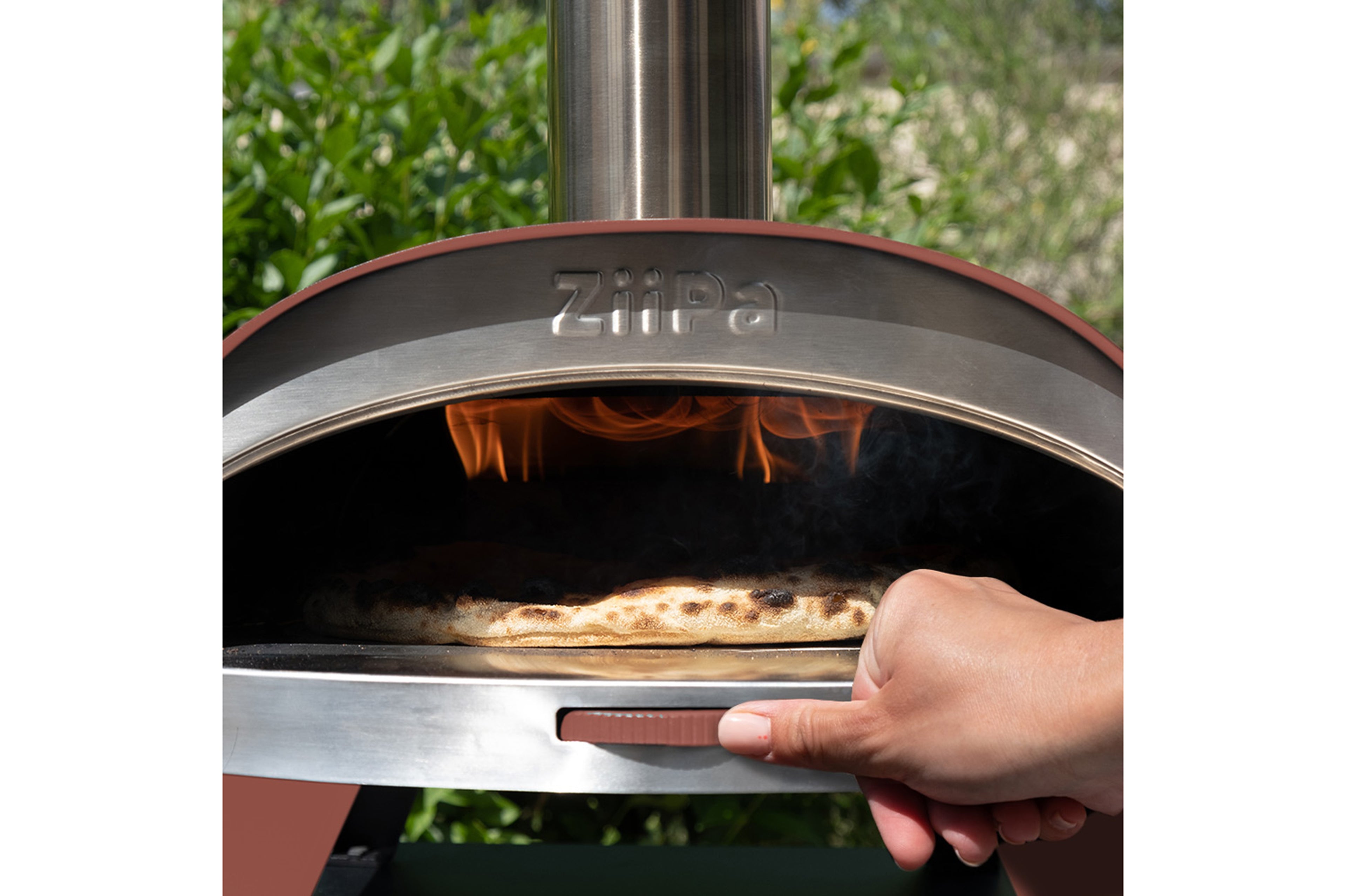 ZiiPa Piana Pizza Oven - Terracotta - Pellets
