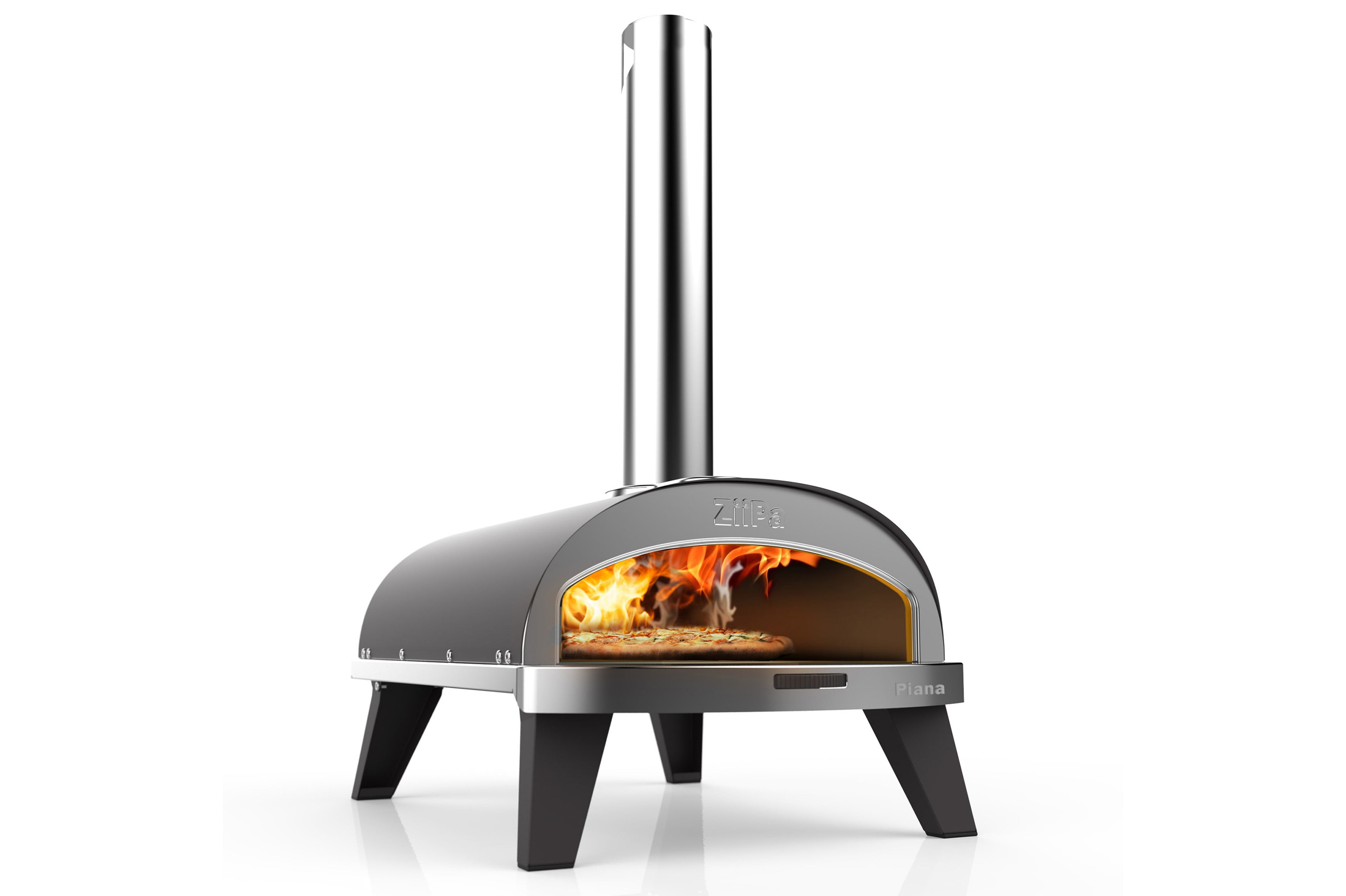 ZiiPa Piana Pizza Oven - Leisteen - Pellets