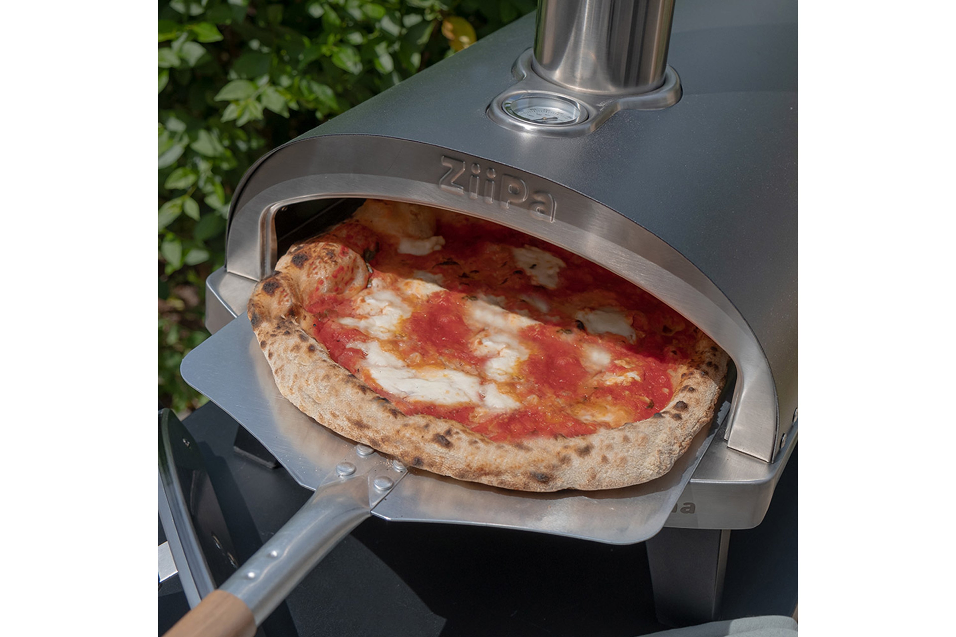 ZiiPa Piana Pizza Oven - Leisteen - Pellets