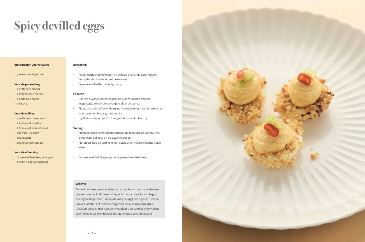 Frireuse à air façon chef – Délicieuses recettes de grands chefs