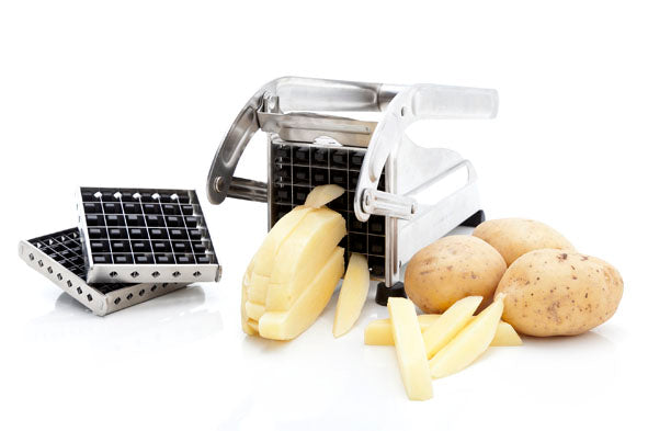 FRIETSNIJDER RVS 18/8 26.5X9XH12.5 VR FRIETEN 0.9 EN 1.1CM 36 EN 64 GAATJE