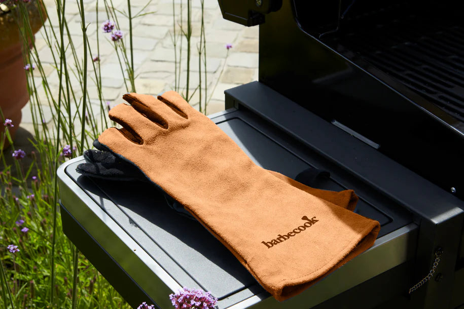 Barbecook - Set de 2 gants en cuir souple