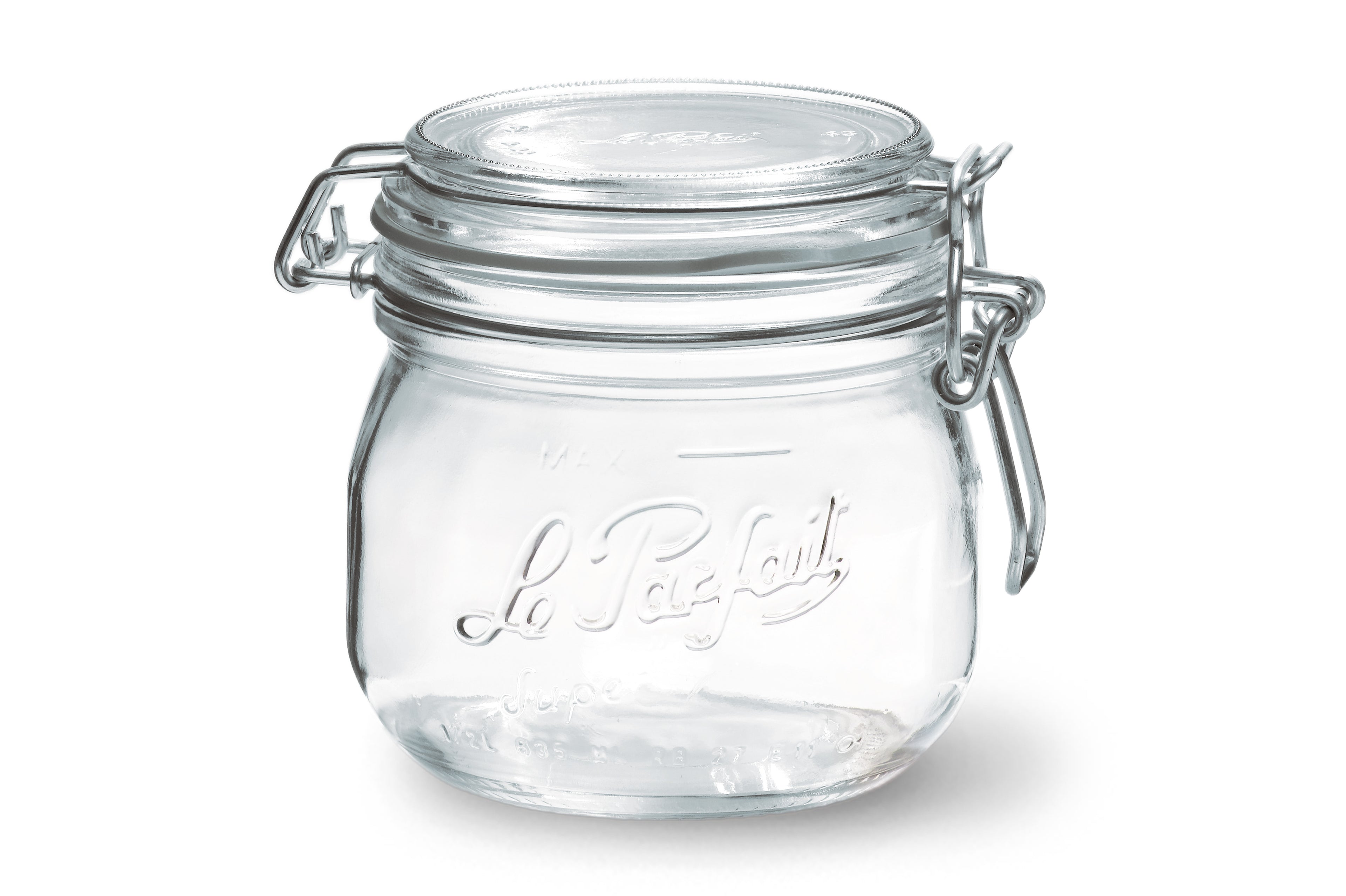 Le Parfait Super Inmaakbokaal 0,5 Liter – Set van 6