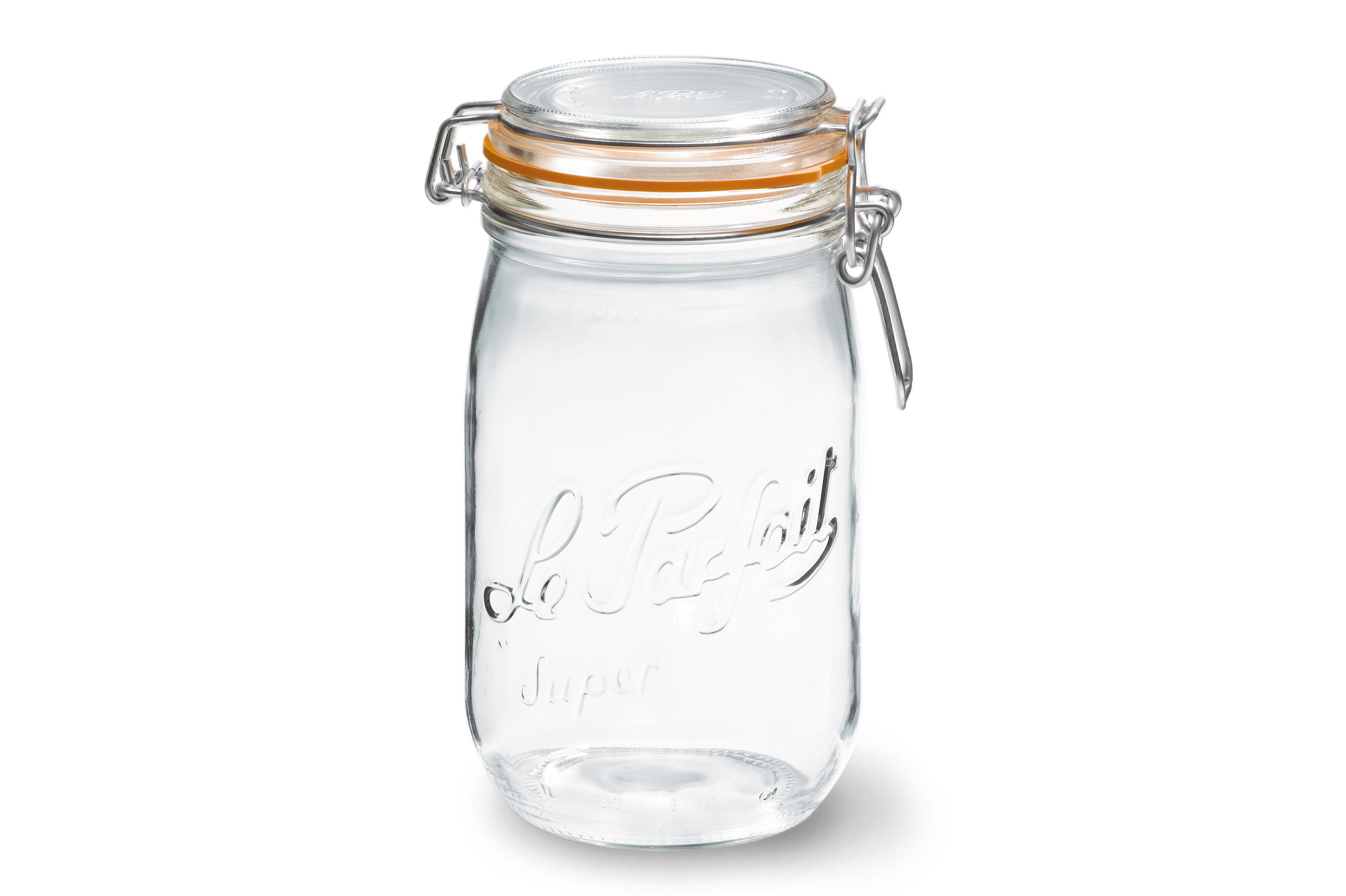 Le Parfait Super Inmaakbokaal 1 Liter – Set van 6