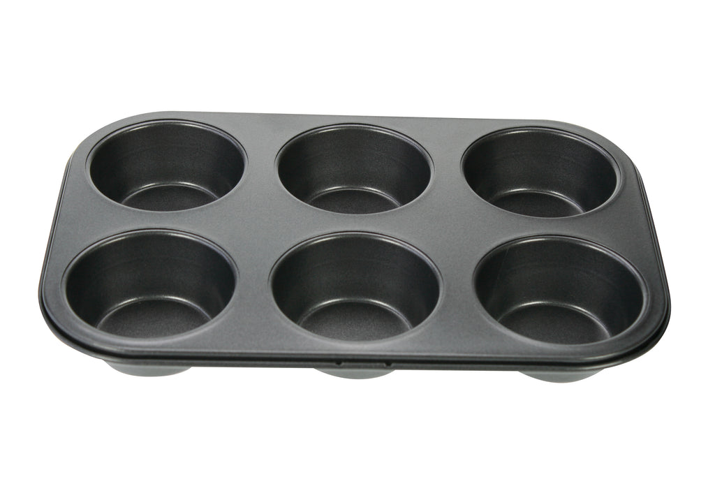 COSY&TRENDY - BAKVORM 6 MUFFINS 26,5X18,5CM VORMPJES D6.5XH3CM