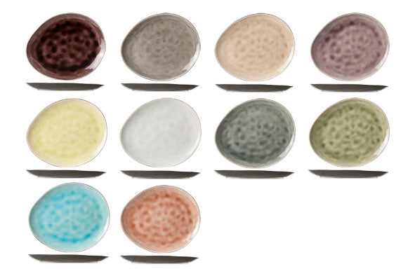 Cosy & Trendy Streetfood Festival Oval Plate 19.5x16 cm - Set of 10 pieces