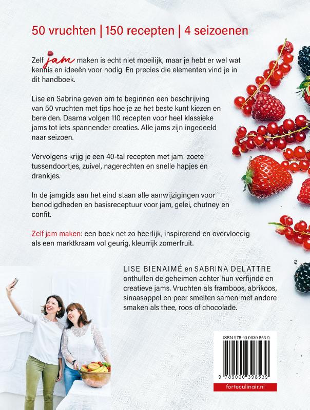 Zelf jam maken 50 vruchten - 150 recepten voor 4 seizoenen