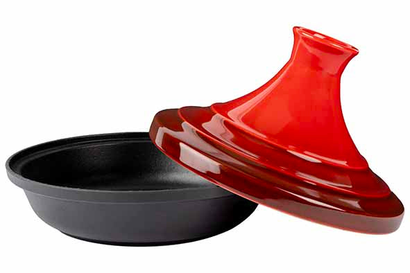 COSY&TRENDY - FONTESTIC TAJINE TRADITIONAL RED D28,5X H21,3CM GIETIJZER