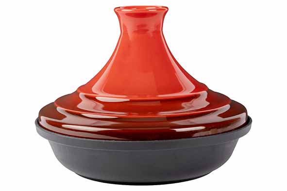 COSY&TRENDY - FONTESTIC TAJINE TRADITIONAL RED D28,5X H21,3CM GIETIJZER