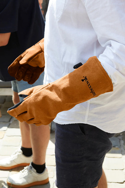 Barbecook - Set van 2 zachte lederen handschoenen