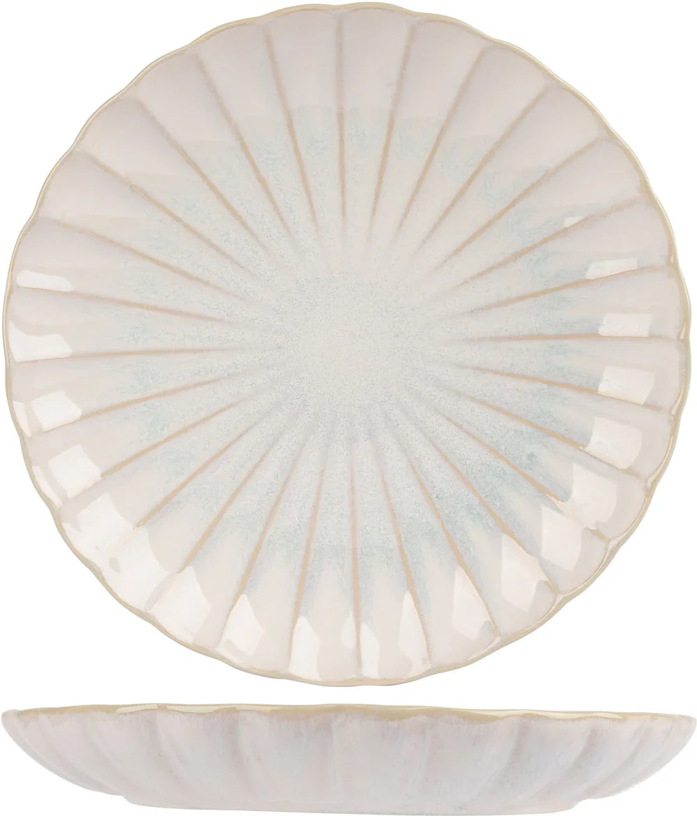 Cosy & Trendy - Astera Pure Serviesset 12-delig – Crèmekleurig Keramiek