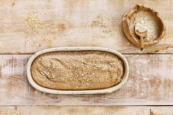 Laib & Seele Rijsmand Ovaal 30 × 14 × 6,5 cm – Riet