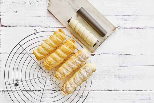 BIRKMANN - EASY BAKING SCHUIMROLLEN SET6 DIA 3-2CM L13CM - NON-STICK