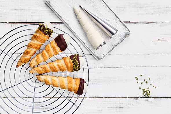 BIRKMANN - EASY BAKING FOAM ROLL SET4 CONE D3.5XL14CM