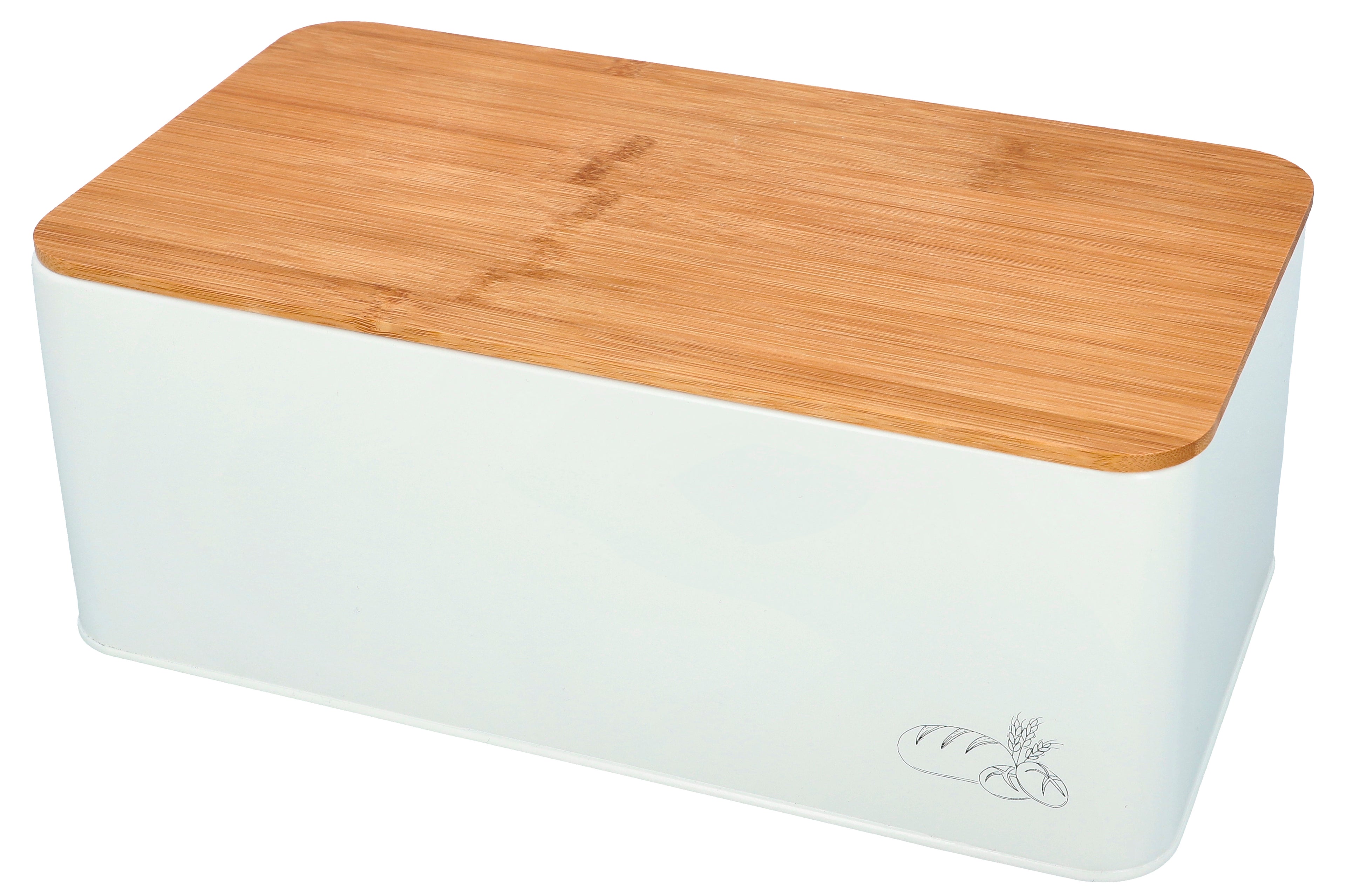 LAIB & SEELE BROODTROMMEL 33X18XH13CM BAMBOE DEKSEL