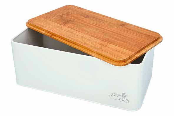 LAIB & SEELE BROODTROMMEL 33X18XH13CM BAMBOE DEKSEL