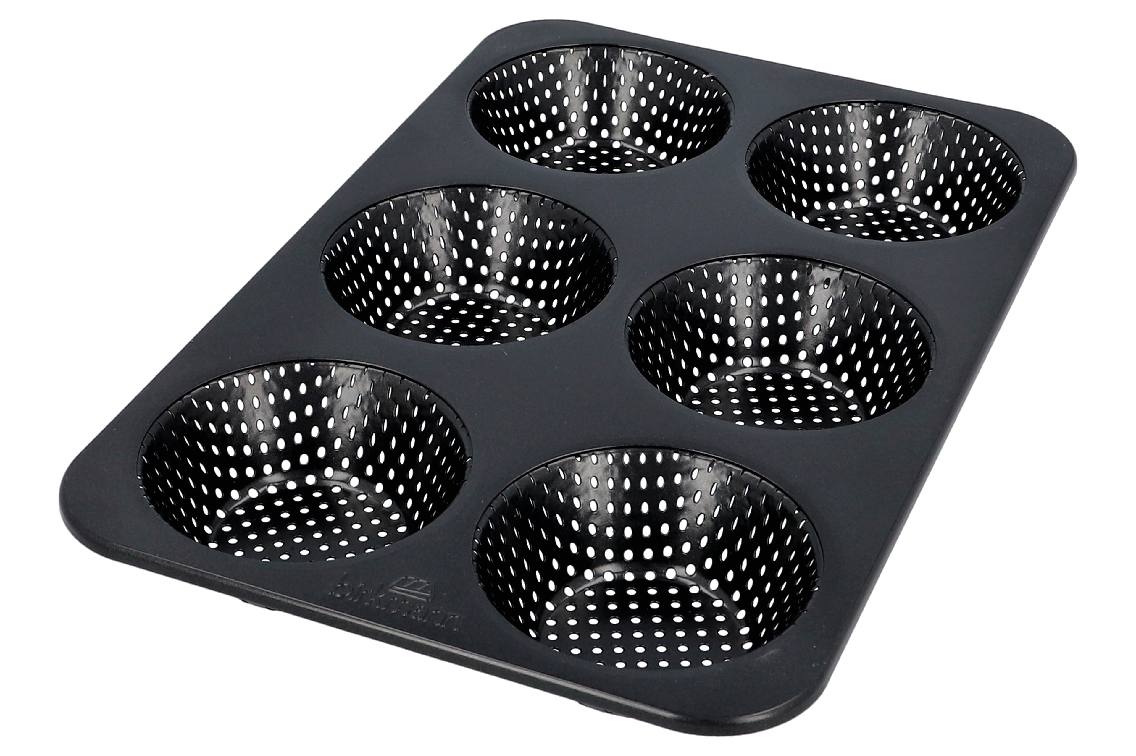 Birkmann Bread Buddies Bakplaat voor 6 Broodjes – Geperforeerd – Non-stick