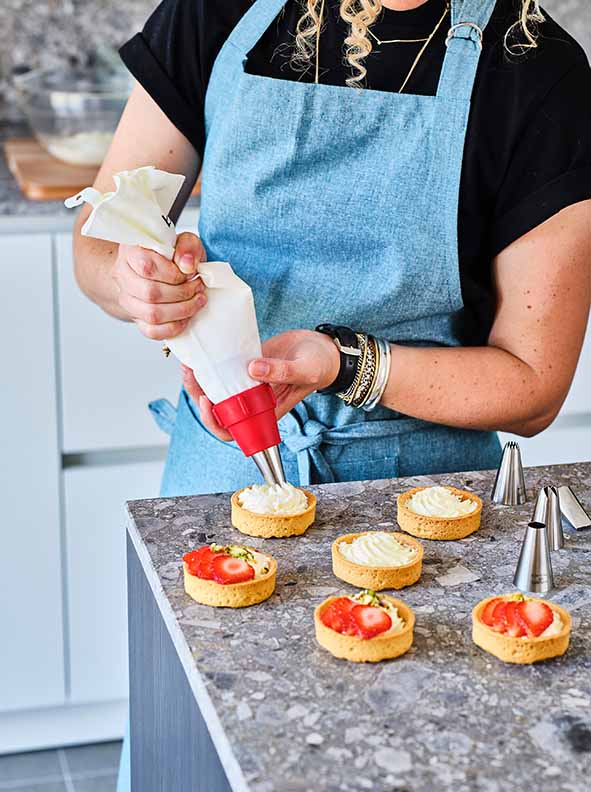 BIRKMANN - EASY BAKING SPUITZAK MET 6 SPUITMONDJES EN ADAPTER