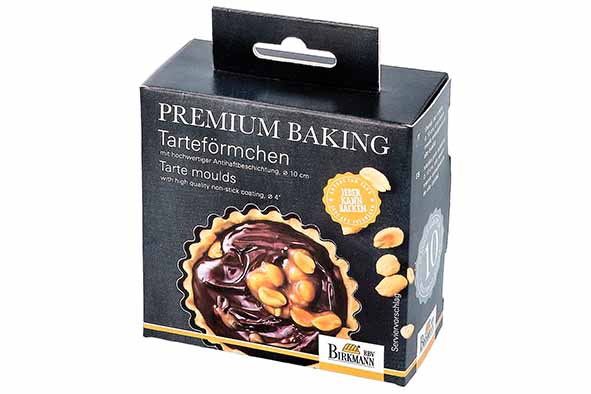 Birkmann Premium Baking Taartvorm Ø10 cm – Set van 6 – Losse Bodem