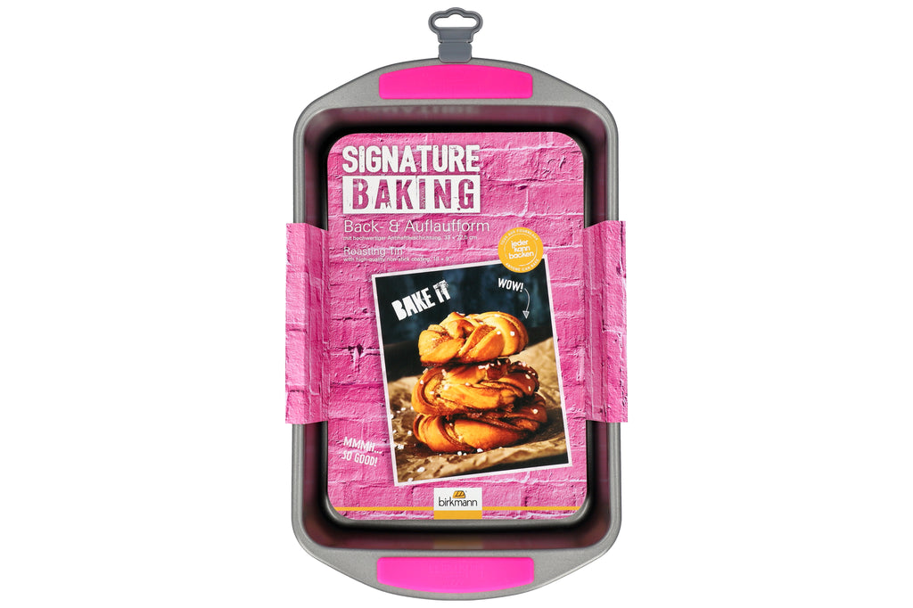 Birkmann Signature Baking Bakvorm/Braadslede 33 x 22,5 x 5,5 cm – Non-stick met Handgrepen