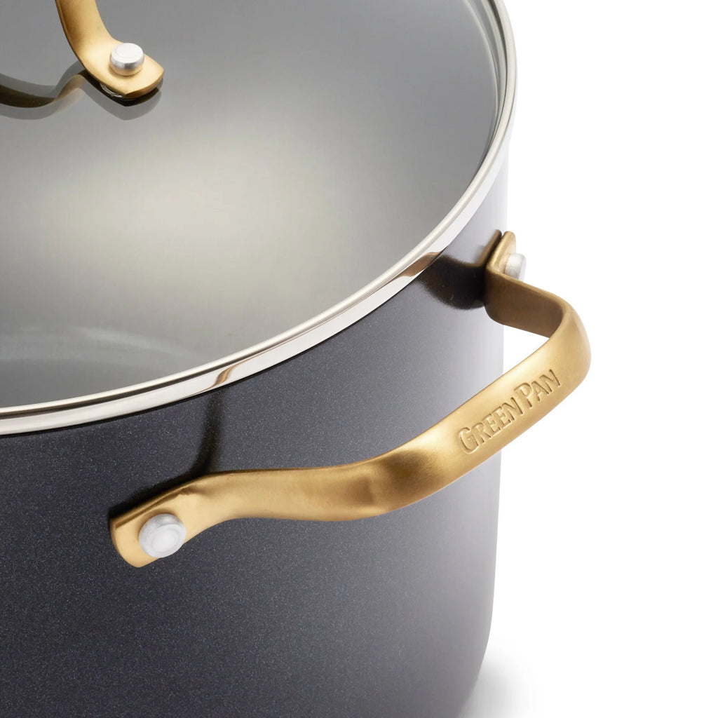 Greenpan Padova Reserve Black, batterie de cuisine 10 pièces