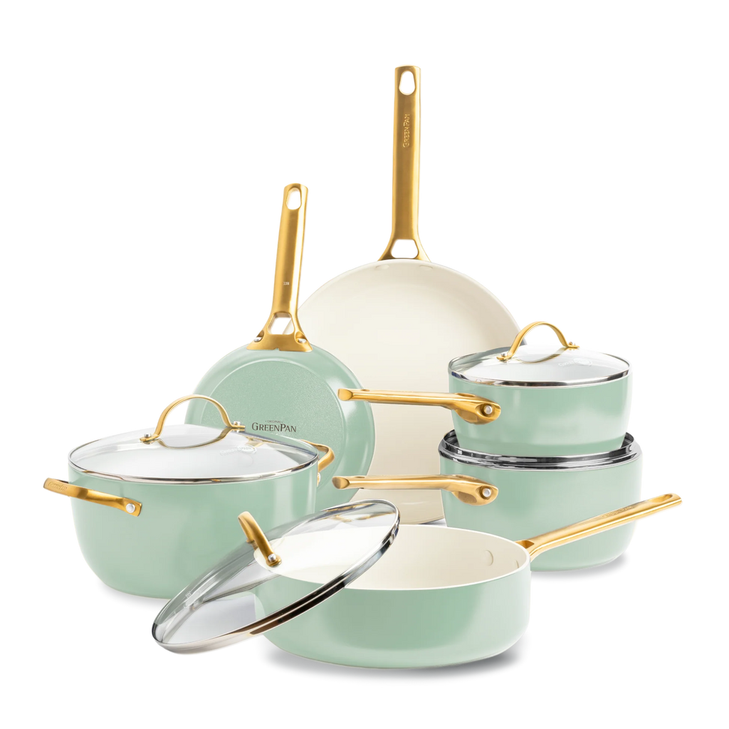 Greenpan Padova Reserve Mint Green - Set de casseroles 10 pièces