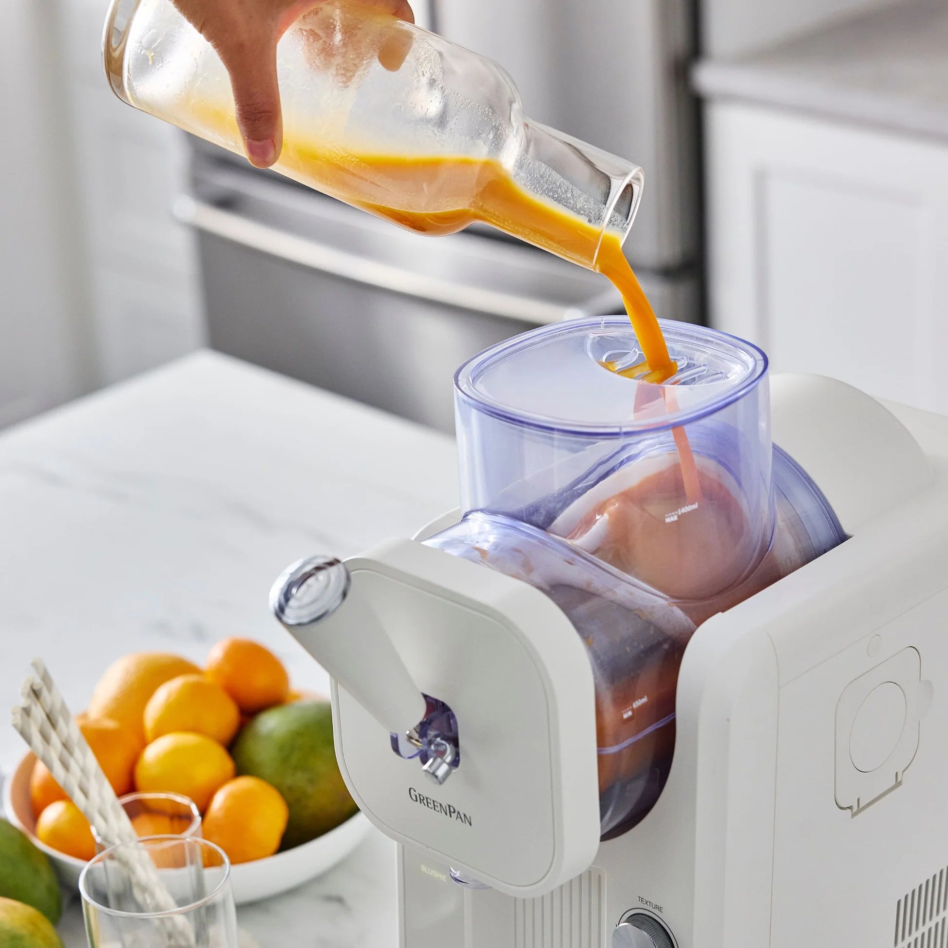 Greenpan Snelle Ijsmachine - Softijs & Slushies 1,87L - Cream + GRATIS RECEPTENBOEK