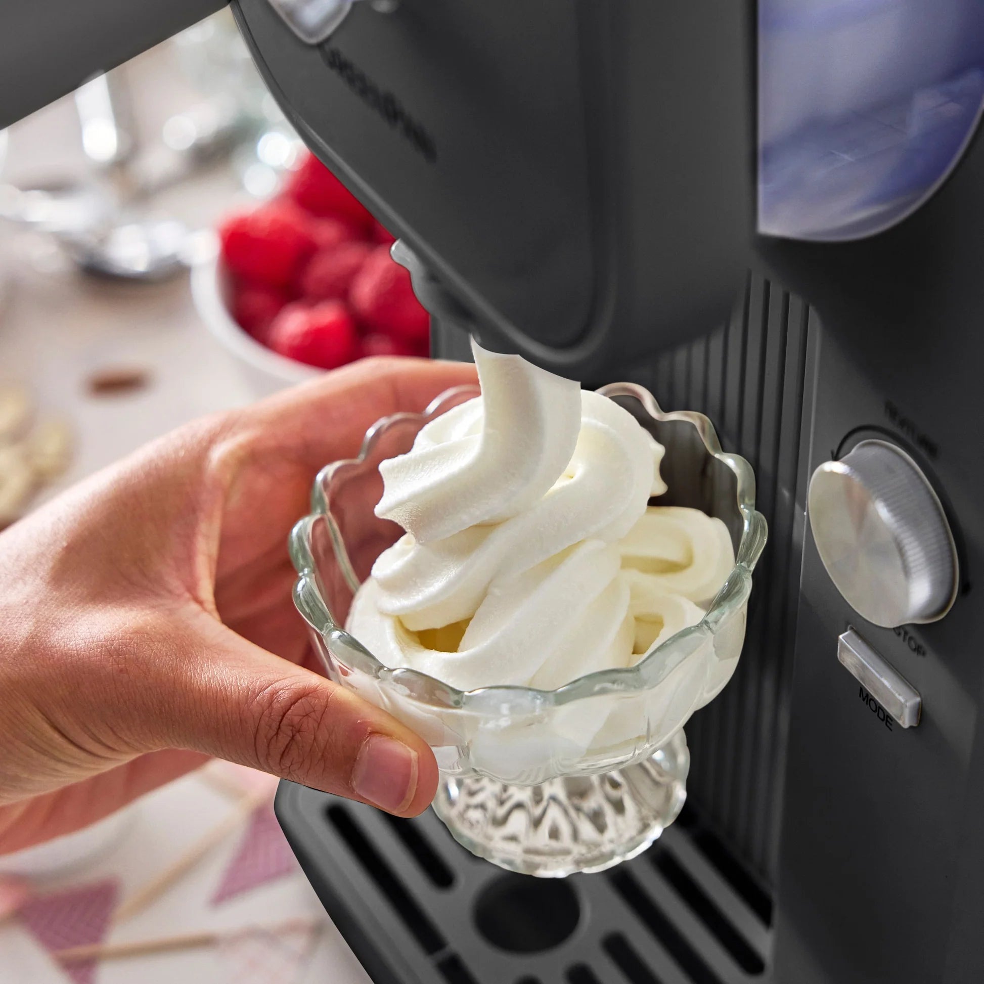 Greenpan Snelle Ijsmachine - Softijs & Slushies 1,87L - Grey + GRATIS RECEPTENBOEK