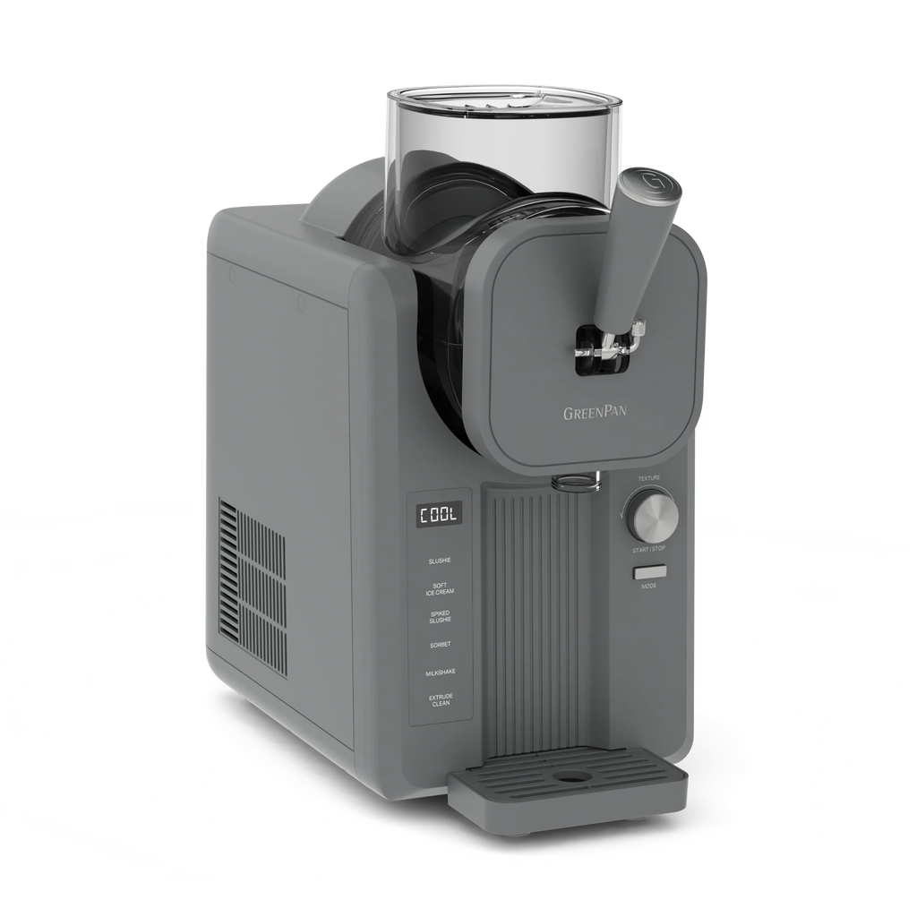 Greenpan Snelle Ijsmachine - Softijs & Slushies 1,87L - Grey + GRATIS RECEPTENBOEK