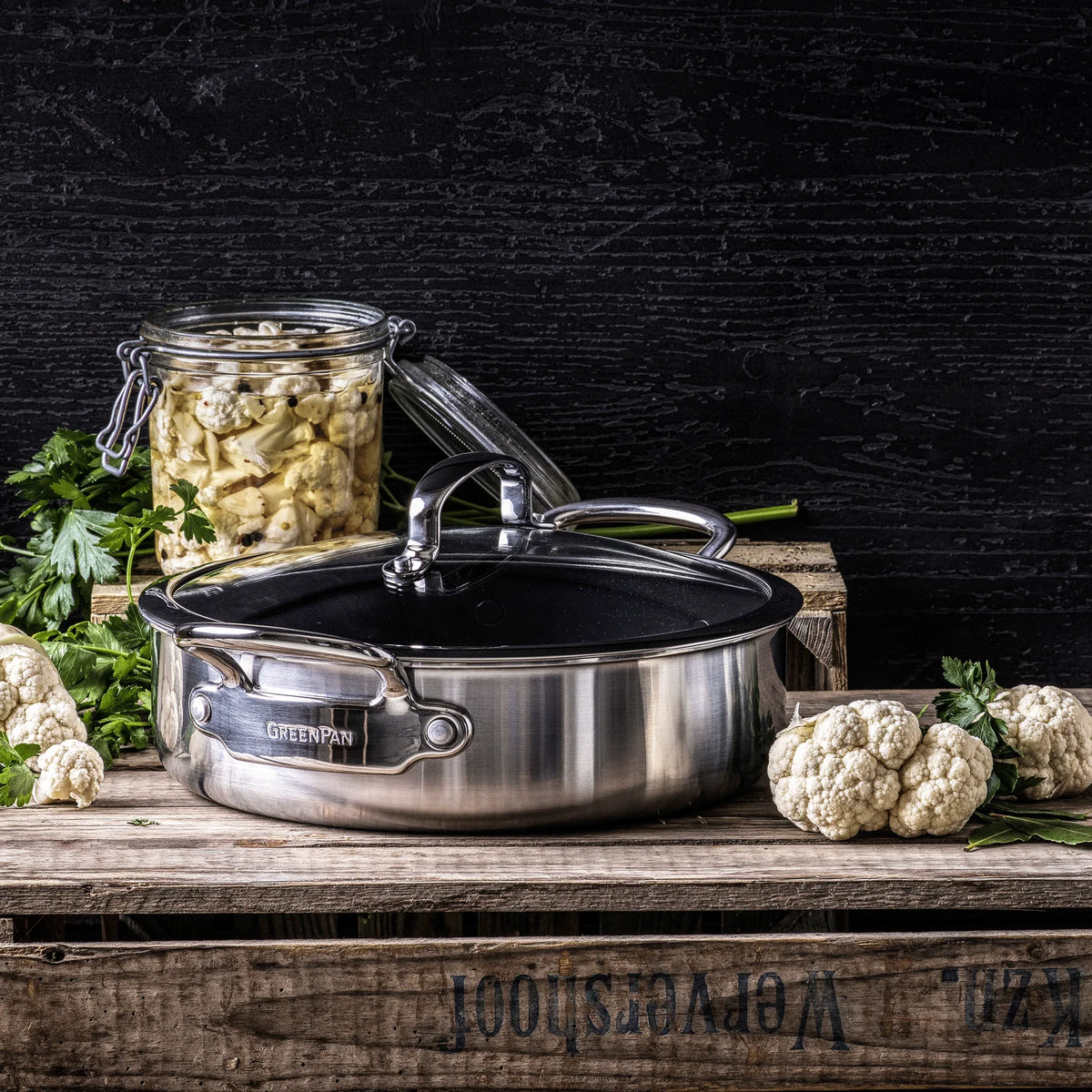 GreenPan Premiere Cocotte 26 cm – Sans PFAS