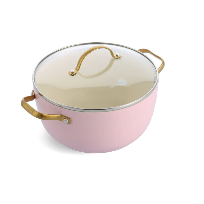 Greenpan Padova Reserve Blush Pink 10-piece cookware set