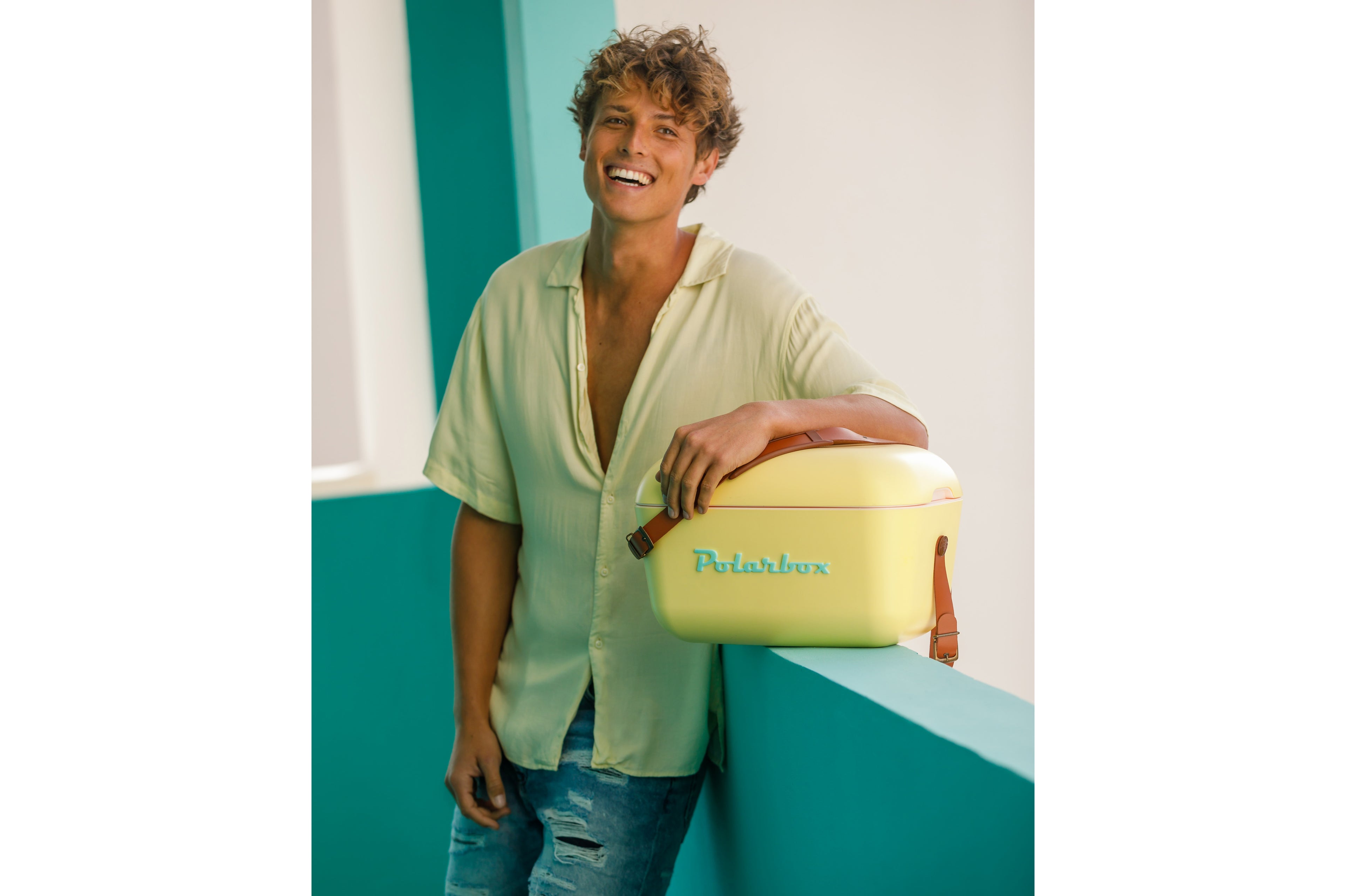 Polarbox koelbox 20L - Geel