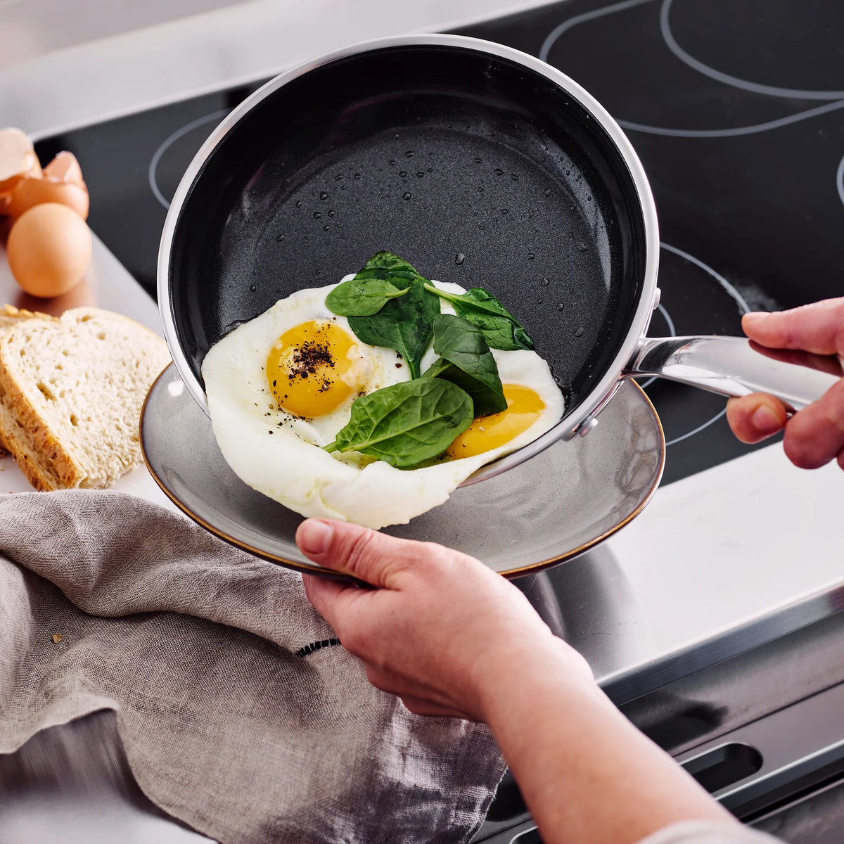 Faitout GreenPan Premiere 24 cm – sans PFAS
