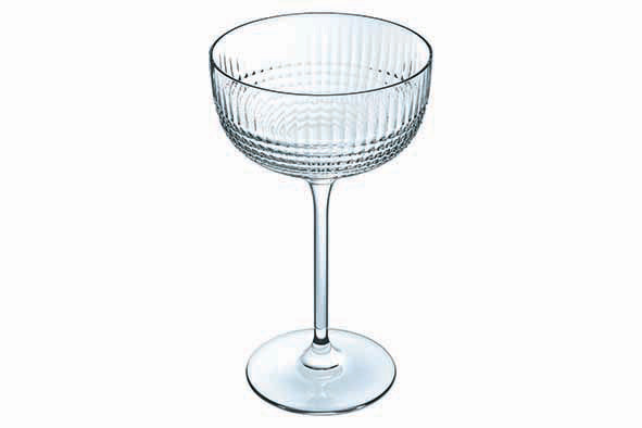 DISCO CHAMPAGNE GLASS 21CL - SET OF 6 PIECES
