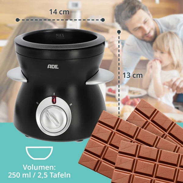 ADE Elektrische Chocoladefondue – 350 ml