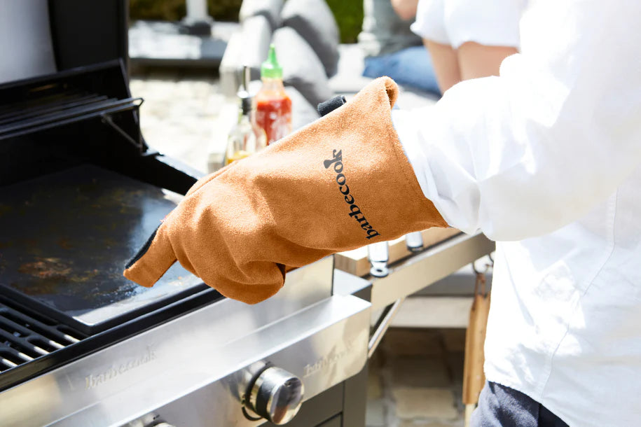 Barbecook - Set de 2 gants en cuir souple